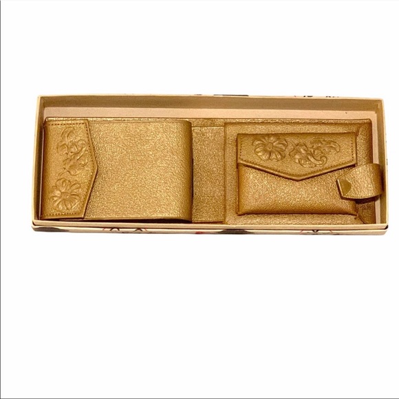 50s Vintage Royal Guard Gold Bi Fold Womens Wallet - Picture 6 of 8